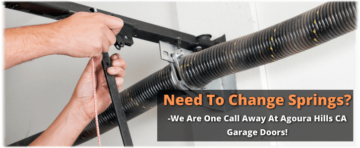 Broken Garage Door Spring Agoura Hills CA